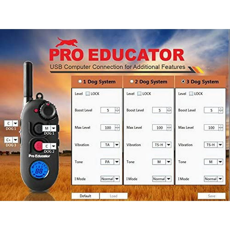 Pro educator cheap dog collar