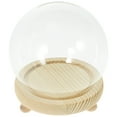 thumbnail image 2 of Miangastore Miniature Glass Display Dome Round Plant Dome Glass Display Case with Base, 2 of 8
