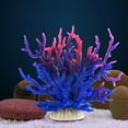 thumbnail image 2 of WYBXZ Artificial Aquarium Coral Decor, Plastic Faux Coral Reefs Cute Fish Tank Decorations, Realistic Ocean Plant Ornaments for Party, Living Room, 2 of 5