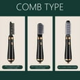thumbnail image 5 of Blueek 3-in-1 Hot Aired Curling Combo, for Styling And Frizz Control, Negative Ionic Blow Hair Dryer Brush Volumizer, 3 Detachable Auto-Rotating Curling Brush (Black)(1#), 5 of 9