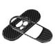thumbnail image 2 of Accesorio decorativo para coche 2 uds interruptor de ventana de fibra de carbono para conducción a la izquierda ajuste del Panel de Control para MINI F56 16-19 ANGGREK Otros, 2 of 8