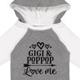thumbnail image 4 of Inktastic Gigi and Poppop Love Me Girls Long Sleeve Baby Bodysuit, 4 of 5