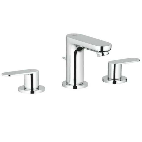 Grohe 20 199 A Eurosmart 8-Inch Widespread 2-Handle S-Size Bathroom Faucet 1.2 GPM -
