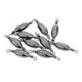 thumbnail image 2 of 10 Pcs Crochets pour Plomberie Rig Bass, Poids, Roulettes, Accessoires DIY 2.0, 2 of 9