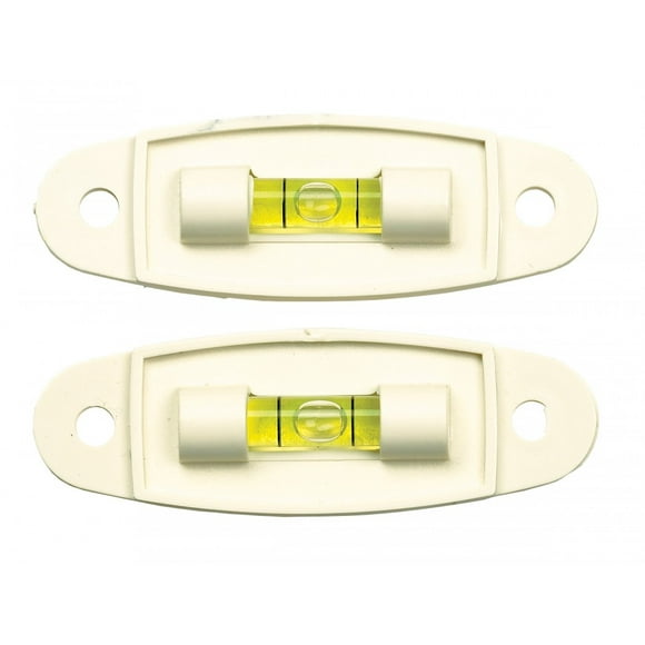 Hopkins MFG RV Level 09025 Bubble; Side-to-Side or Front-to-Rear; Screw-On; Set of 2