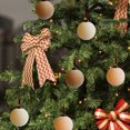 thumbnail image 2 of 9 Pcs Velvet Christmas Balls Flocked Tree Ornaments 3.15 Inch, Soft Velvet Baubles with Hanging Rope for Xmas Tree, Flocked Christmas Ornaments for Holiday Wreath and Garland Decor, 2 of 5