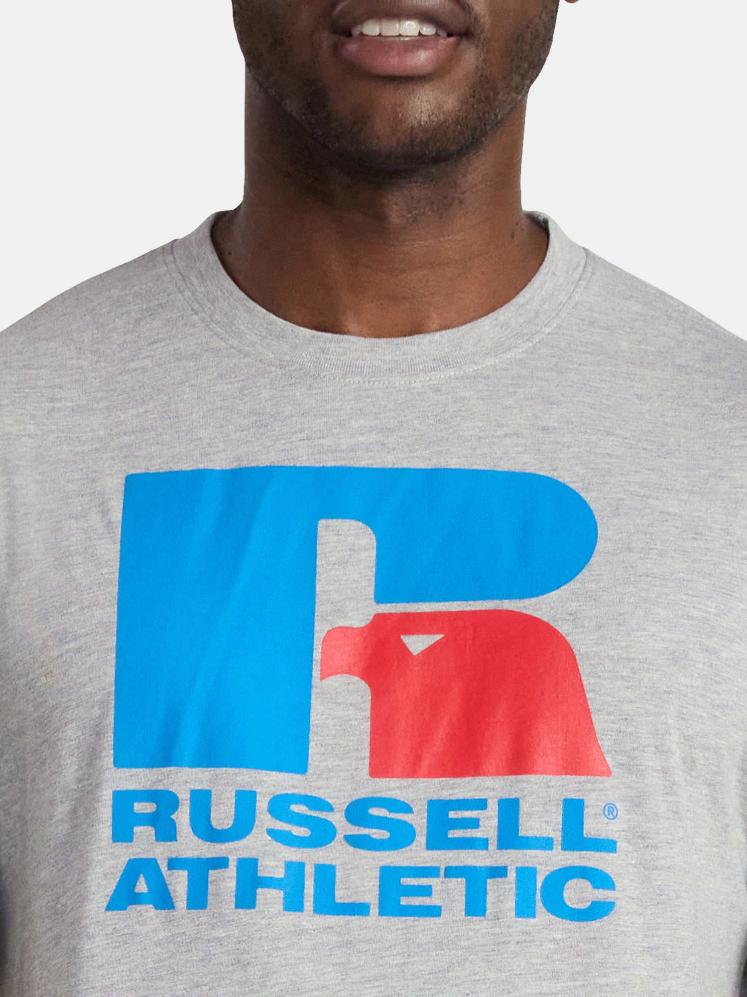 Russell Athletic Men's Logo Graphic Tee with Short Sleeves, Sizes S-2XL