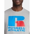 thumbnail image 4 of Russell Athletic Men's Logo Graphic Tee with Short Sleeves, Sizes S-2XL, 4 of 5