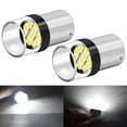 thumbnail image 3 of 2pcs BA15S 1156 Car Turn Signal Light Reversing Lamp Bulb White Kit, 3 of 7