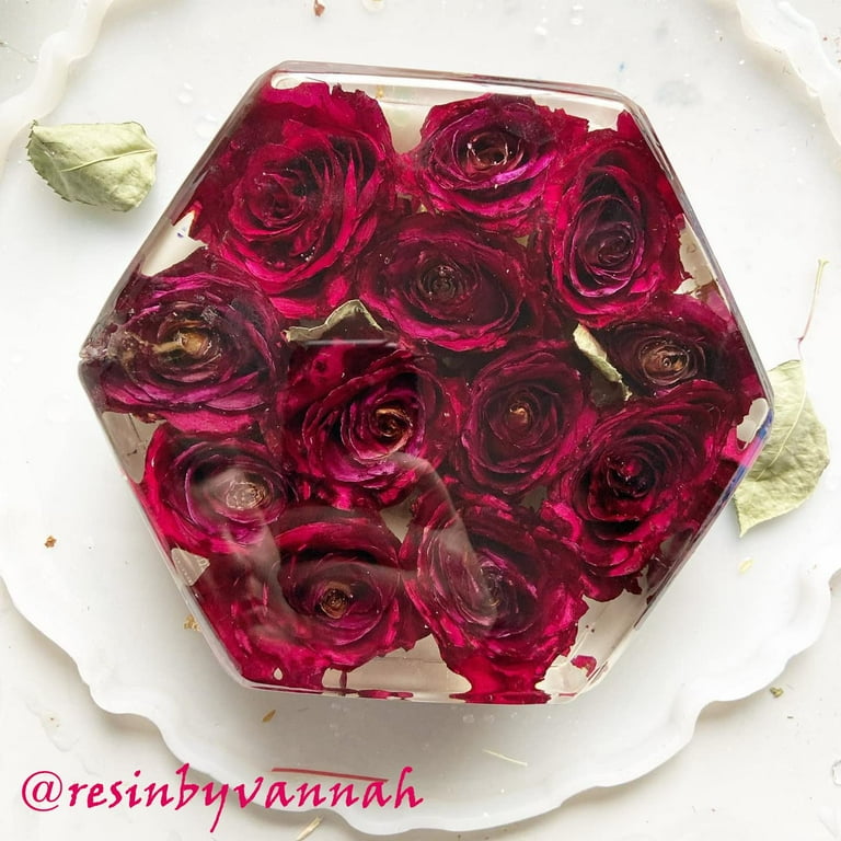 Rose Resin Molds Resin Epoxy Rose Flower Silicone Molds The - Temu