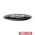 thumbnail image 1 of 3D Aluminum Styling Car Body Fender Decoration Stickers For 4 Motion MTM Touran Tiguan GTI R Line R32 Touareg Passat Sticker-new R, 1 of 6