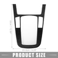 thumbnail image 4 of Pomo de cambio de marchas cubierta de palanca de cambios accesorios interiores para Audi A4 A5 09-16 poliuretano negro Unique Bargains, 4 of 7