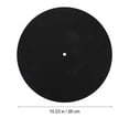 thumbnail image 2 of ETHZZLE Noise Reduction Turntable Slipmat Black Felt Pad for Phonograph 1Set, 2 of 6