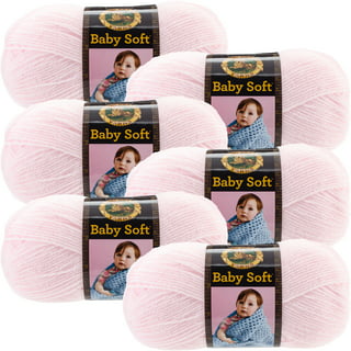  (1 Skein) Lion Brand Yarn Babysoft Baby Yarn Yarn, Pansy  Multicolor