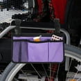thumbnail image 4 of unbranded Bolsa Lateral Para De De Tela Oxford Color Violeta Y Duradera, 4 of 6
