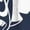 Navy Blue, variant on Boy's Lilo & Stitch Negative Black and White Graphic Tee Navy Blue Small