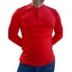 thumbnail image 3 of Playera Con Botones Cuello Redondo Manga Larga A056, 3 of 5