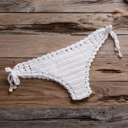 

1PCS Women Solid ColorKnitted Close Fitting Underwear
