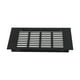 thumbnail image 3 of 150mm Aluminium Rectangular Cabinet Wardrobe Air Vent Grille Ventilation-Cover For Air Conditioner Cabinet Grille Black Cover, 3 of 11