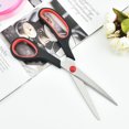 thumbnail image 2 of Multipurpose, Comfort Grip, Titanium Fused, Stainless Steel Office Scissors - Pack of 3, 2 of 4