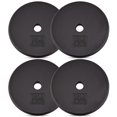 thumbnail image 1 of Discos de peso Yes4All de hierro fundido de 4 x 4,5 kg, orificio de 1 pulgada, 1 of 6