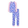 thumbnail image 1 of Hatley Ensemble de Pyjama à Manches Longues en Coton Biologique pour Filles, Licornes Rêveuses, 3 Ans, 1 of 2
