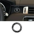 thumbnail image 1 of Real Bright Soft Car Interior Carbon Fiber Sticker DecorationCarbon Fiber Interior Ignition Switch Cover For Land Rover Range RoverAuto Car Protection Interior Accessories, 1 of 8