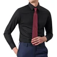 thumbnail image 1 of Camisas Para Hombre Manga Larga Slim Fit Moda Casual Vestir, 1 of 8