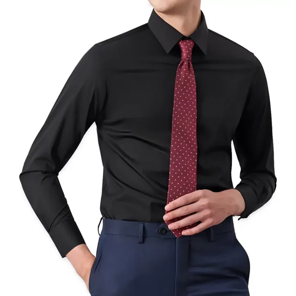 Camisas Para Hombre Manga Larga Slim Fit Moda Casual Vestir