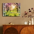 thumbnail image 4 of SUMAAFU Flowers Canvas Prints Wall Art Decor Ready To Hang Home Art 16x12in, 4 of 6