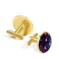 thumbnail image 3 of Valentine's Day Stylish Men's Cufflink Set for Formal Attire, Made of Stainless Steel, for Business Meetings and Events, 3 of 6
