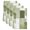 Sage Green, variant on Gray Geometric Kitchen Towels Set of 4, Watercolor Ombre Modern Abstract Art Absorbent Dish Towels for Kitchen, Microfiber Hand Towel, Quick Drying Tea Towel for Cleaning Decorative Dishcloths
