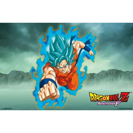 Dragon Ball Z Resurrection F - Goku Poster Print (34 x 22) - Walmart.com