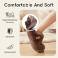 thumbnail image 4 of Fadezar Big Kids Fuzzy Slippers Winter Warm Cute Capybara House Shoes for Boys Girls, 4 of 5
