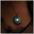 thumbnail image 5 of Collar de cadena con colgante, collar con gota de mano, collar de joyería de moda con mal de ojo para mujeres y niñas, añade tu encanto, 5 of 5