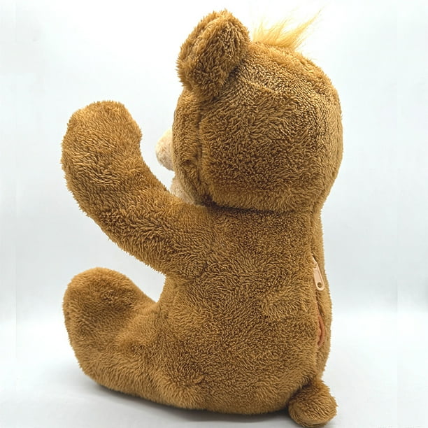 Oso Curioso Oso Curioso De 25 Cm, Juguete De Peluche Interactivo