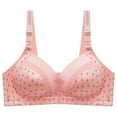 thumbnail image 2 of Women's Plus Size Seamless Push Up Bra Thin Sex No Underwire Smoothing Full Coverage Comfortable Everyday Wear T Shirt Bra Lightweight Bralette Breathable Support Side Shaping Wireless, 2 of 9