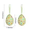 thumbnail image 4 of Viflosae Empty Easter Eggs Easter Eggs Filled with Toys for Kids Easter Wrapped Foam Egg Ornaments Floral Plaid Egg Decorations Personalized Party and Holiday Decor Hanging Accents, 4 of 7