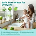 thumbnail image 2 of Fil-fresh 2-Pack Faucet Water Filter Replacement for Brita Faucet Filter Systems, Longlast Sink Faucet Filter, Reduce Chlorine and Lead, Chrome, 2 of 11