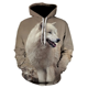 thumbnail image 3 of Nueva sudadera con capucha con estampado de perro samoyedo lindo unisex, sudadera con capucha informal de tendencia de otoño, sudadera de gran tamaño para hombres y niños, 3 of 5