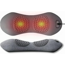 Smooth Spine 3 in 1 Electric Lumbar Support Pillow with Adjustable Height for Bed and Chair, Triple Fusion Back Massager, Back Massager with Heat,Back Support Pillow for Lower Back Pain Relief