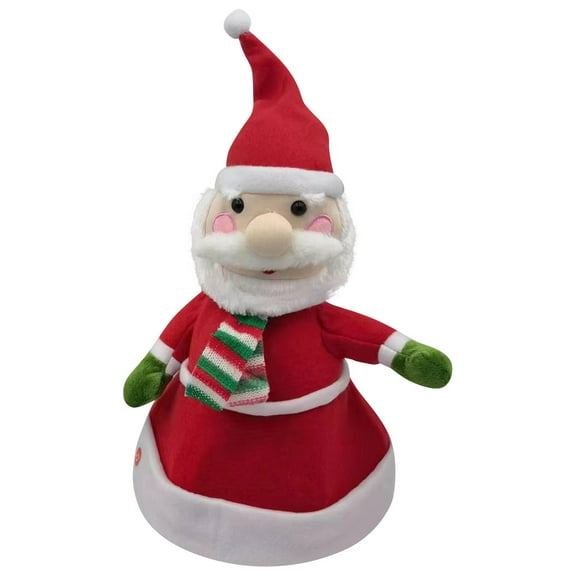 YATAV Christmas Hats Santa Hats,Electric Christmas Singing and Dancing Hat,Red Musical Funny Xmas Toy Hat for Christmas New Year Party Supplies Xmas(Santa Claus)