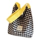 thumbnail image 1 of Bolso de lona jinwen para mujer moderno de hombro Negro, 1 of 8