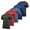 Set 4, variant on 4 Pack: Men's Dry-Fit Short Sleeve Pocket Crew Performance Athletic T-Shirt (Available in Big & Tall)