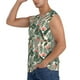 thumbnail image 3 of Fotbe Palm Trees and Tropical Men's Camiseta sin Mangas Estampada para Hombres, Playera Casual para Gimnasio, Entrenamiento, Playa-Medium, 3 of 7
