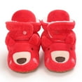 thumbnail image 4 of Aoochasliy Girls Shoes Christmas First Walker Boys Girls Shoes Toddler Winter Warm Footwear Boots Xmas Prewalker Boots, 4 of 6
