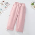 thumbnail image 6 of Hienoo Girls Performance Snow Pants Lined Zip Pocket Pants Elastic Waist Trousers, 6 of 7