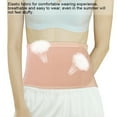 thumbnail image 3 of Breathable Postpartum Belly Band Abdomen Support Belt, Adjustable & Comfortable  With Strong Hook AndDesign, Four Fixed Strips For Support -  Material, 3 of 8