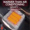 thumbnail image 4 of Yokan Graphene Car Heating Cushion, 12V USB Powered Heated Seat Cushion, Adjustable Temperature for Winter Comfort, Breathable Mesh Material, Massage Function for Long Drives, 4 of 9