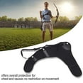 thumbnail image 4 of Protection de Poitrine de Chasse, Accessoire de Protection Ajustable pour Arc de Chasse - Noir, 4 of 5